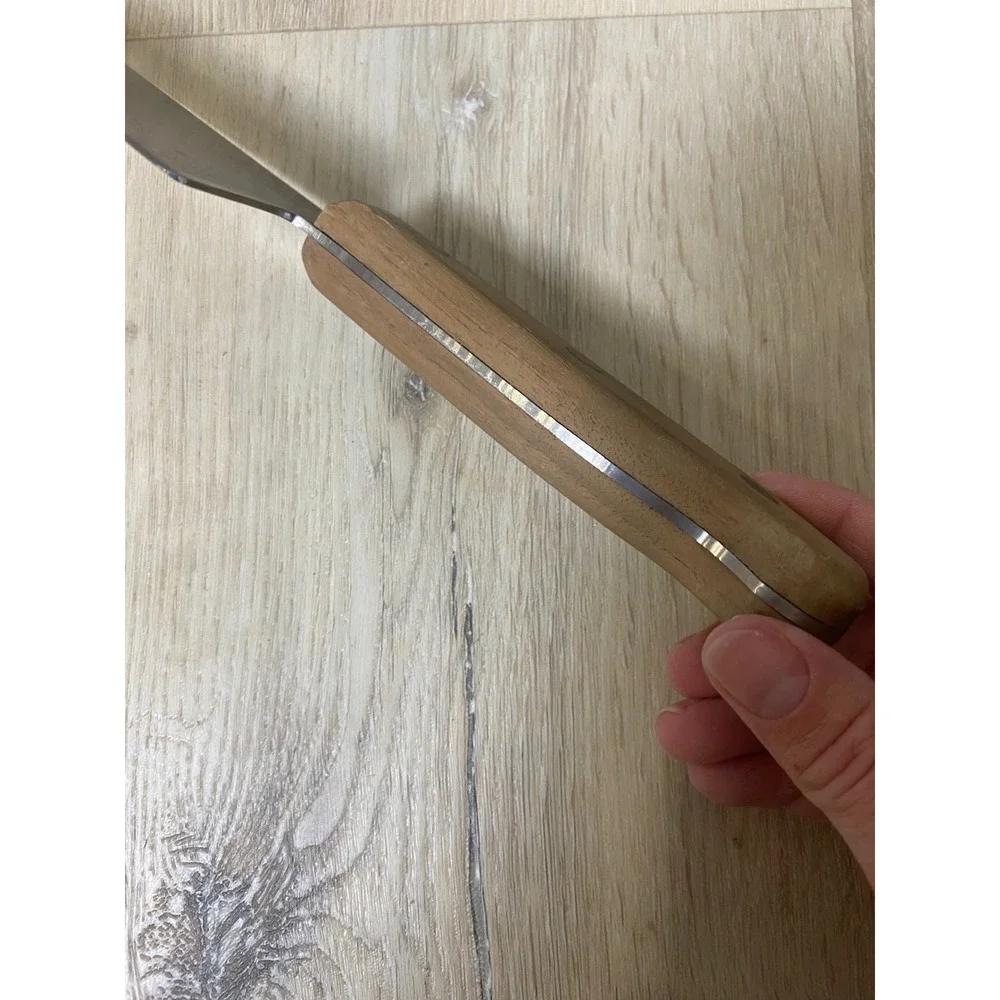 Chicago Cutlery 610M Chef Knife Walnut Wood Handle Full Tang Stainless Steel